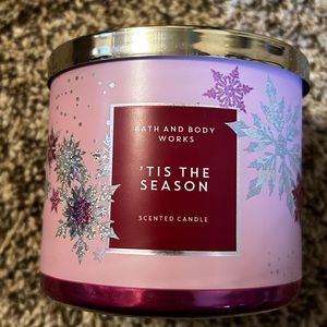 Tis the season 3 wick candle bath and body works